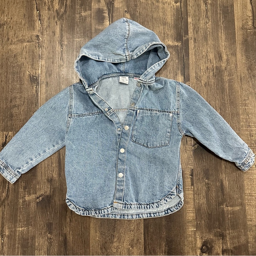 ZARA Denim Long Sleeve